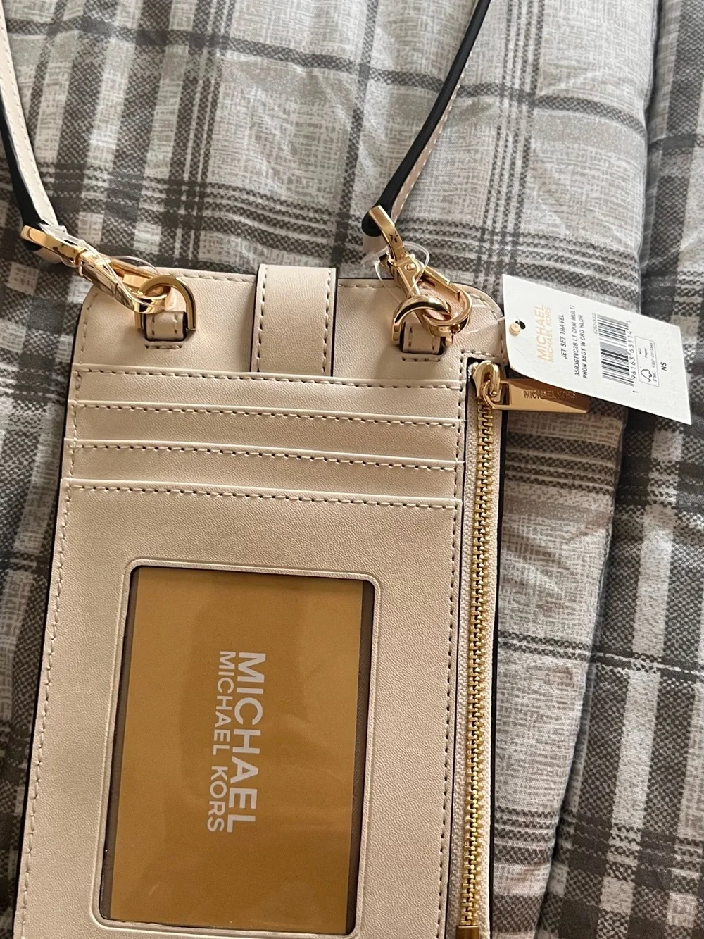 NWT Michael Kors Signature Crossbody in Beige/Khaki